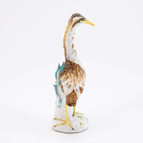 Meissen. PORCELAIN GREAT BITTERN - photo 4