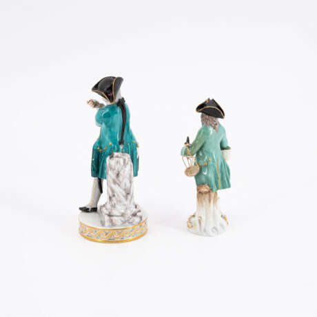 Meissen. PORCELAIN ENSEMBLE OF FOUR FIGURINES AND A BUST - фото 3