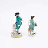 Meissen. PORCELAIN ENSEMBLE OF FOUR FIGURINES AND A BUST - фото 4