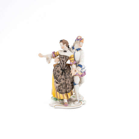 Nymphenburg. PORCELAIN RUNNER WITH CONSORT - photo 1