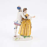 Nymphenburg. PORCELAIN RUNNER WITH CONSORT - photo 3