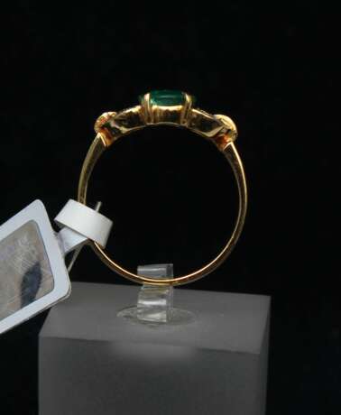 Gold jewelry set with emeralds Gold Other style 21th century - photo 7