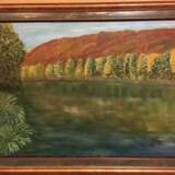 „Herbst am Fluss SIM am Fuße der Weißen Berge“ Leinwand Siehe Beschreibung Realismus Landschaftsmalerei апрель 2017 - Foto 2