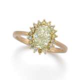 FANCY-COLOUR-DIAMOND-RING - photo 1