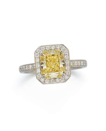 Fancy Colour Diamant-Ring - Foto 1