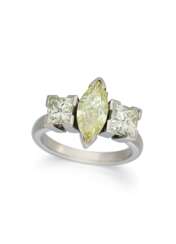 Fancy Colour Diamant-Ring