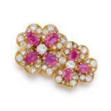 Van Cleef & Arpels. TOURMALINE-DIAMOND-BROOCH - фото 1