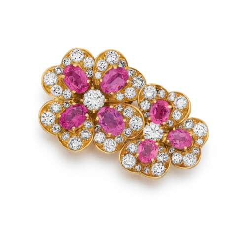 Van Cleef & Arpels. TOURMALINE-DIAMOND-BROOCH - фото 1