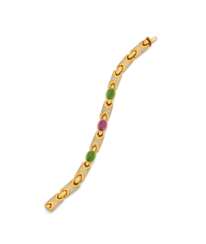 Bulgari. GEMSTONE-DIAMOND-BRACELET