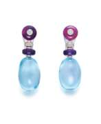 Bulgari. Bulgari. TOPAZ-AMETHYST-EAR JEWELERY