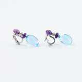 Bulgari. Topas-Amethyst-Ohrschmuck - Foto 3