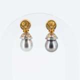 Hemmerle. DIAMOND-PEARL-EAR JEWELERY CLIP - photo 2