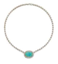 Hemmerle. Opal-Diamant-Collier