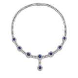 Hornemann. SAPPHIRE-DIAMOND-NECKLACE - photo 1