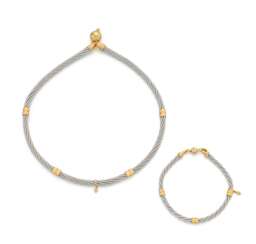 Wellendorff. Gold-Set: Collier und Armband