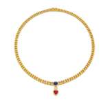 Wempe. GEMSTONE-DIAMOND-CURB NECKLACE - photo 1