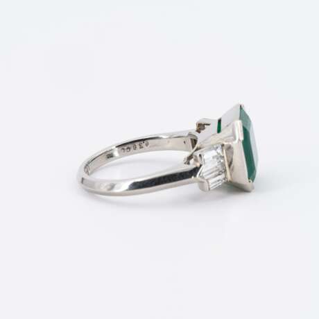 Baeder. COLOMBIAN-EMERALD-DIAMOND-RING - photo 4