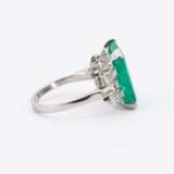 Smaragd-Diamant-Ring - Foto 4