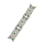 Smaragd-Diamant-Armband - Foto 1