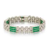 Smaragd-Diamant-Armband - Foto 1