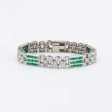 Smaragd-Diamant-Armband - Foto 4