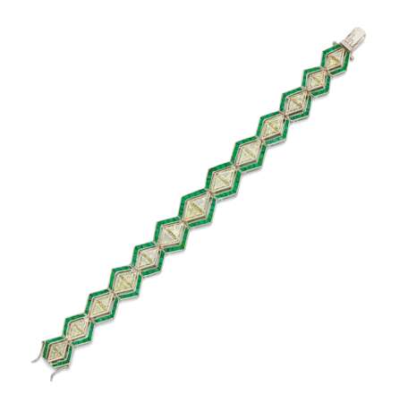 . EMERALD-DIAMOND-BRACELET - фото 2