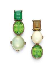 Baeder. GEMSTONE-EAR JEWELLERY