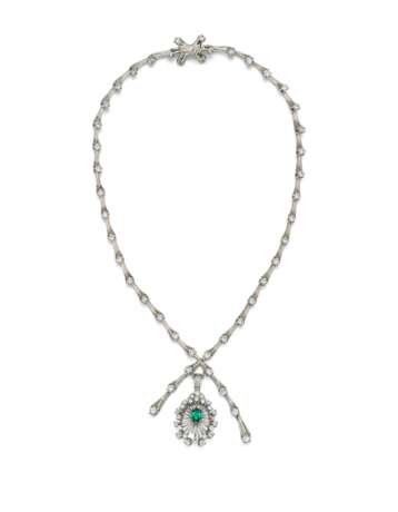 . TOURMALINE-DIAMOND-NECKLACE - photo 1