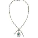 . TOURMALINE-DIAMOND-NECKLACE - photo 1