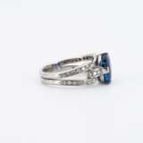 . SRI LANKA SAPPHIRE-DIAMOND-RING - фото 4