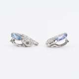 . SAPPHIRE-DIAMOND-EAR CLIP ONS - фото 3