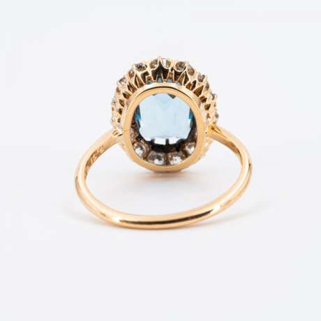 . AQUAMARINE-DIAMOND-RING - photo 3