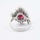 BURMA RUBY-DIAMOND-RING - photo 3