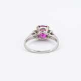 BURMA RUBY-DIAMOND-RING - photo 3