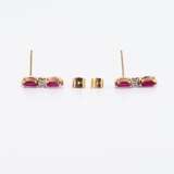 RUBY-DIAMOND-EAR JEWELLERY - фото 3