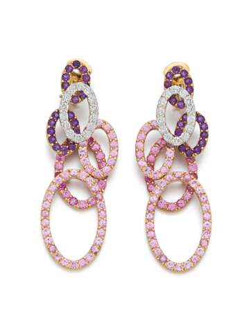 GEMSTONE-DIAMOND-EAR-JEWELLERY - фото 1