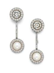 PEARL-DIAMOND-EAR JEWELLERY