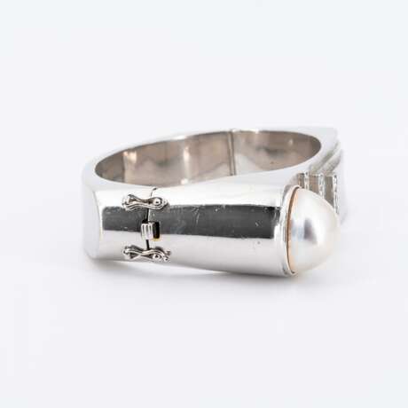 PEARL-DIAMOND-BANGLE - photo 4