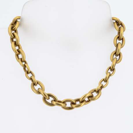 KIESELSTEIN-CORD. Gold-Collier - Foto 2