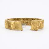 KIESELSTEIN-CORD. GOLD-BRACELET AND RING - photo 3