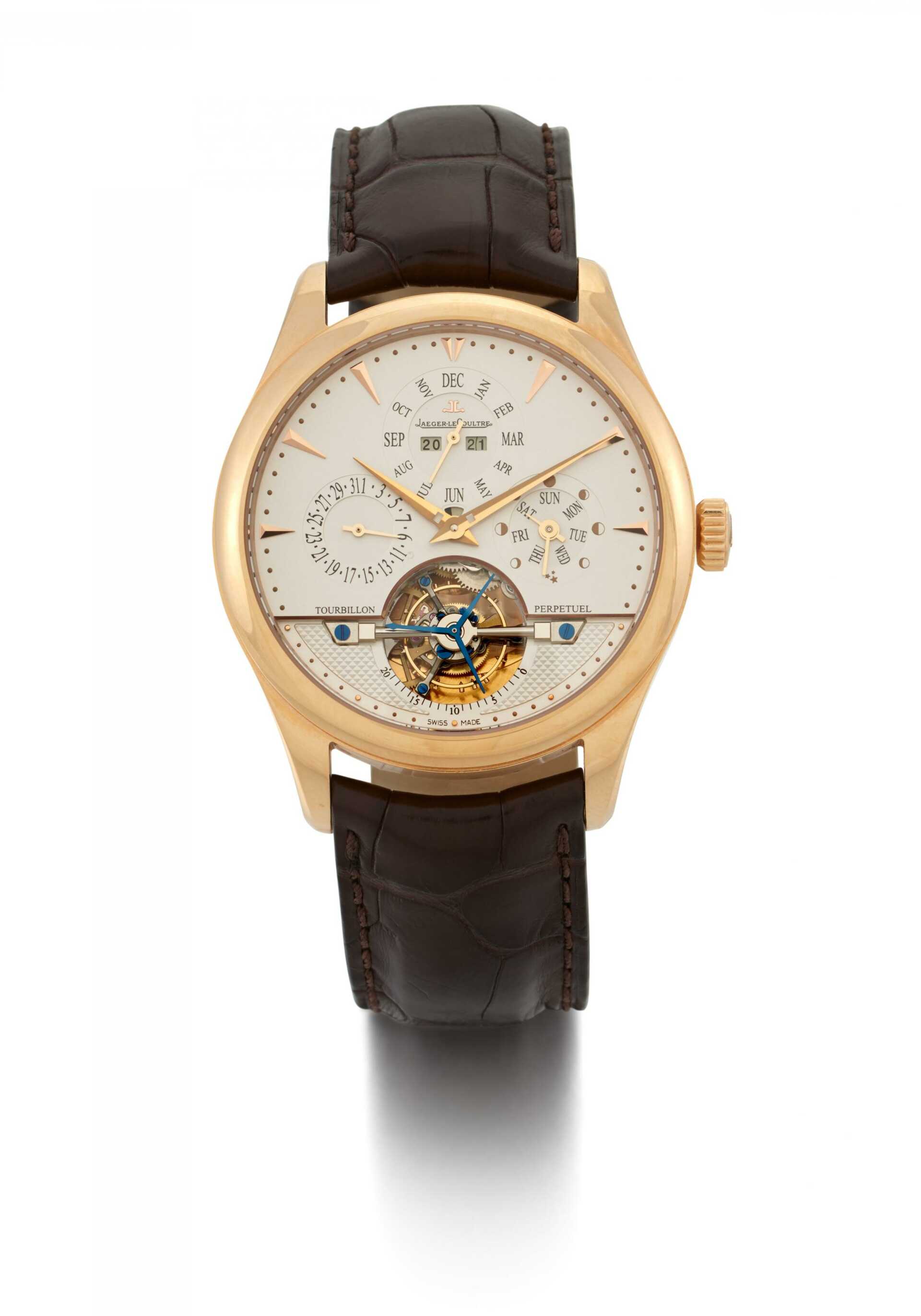 Jaeger LeCoultre.Master Grande Tradition - Tourbillon Quantieme Perpetual