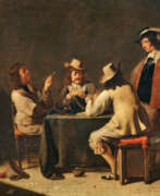 Jan Olis. Jan Olis. Smoking and Drinking Soldiers Playing Cards