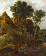 Гиллис Петерс I. Gillis Peeters. Dutch Farmstead on the Edge of the Forest