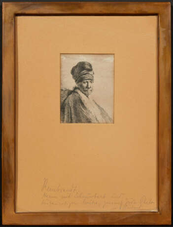 Rembrandt van Rijn. Man with Moustache and Turban-like Hat - photo 2