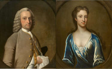 Henry Pickering. Supposed Portraits of Margaret and John Nelson of Foulridge