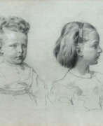 Людвиг Кнаус. Ludwig Knaus. Portraits of Two Children