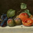 Emilie Preyer. Still Life with Grapes, Raisins and Apricots on a Stone Slab - Prix ​​des enchères