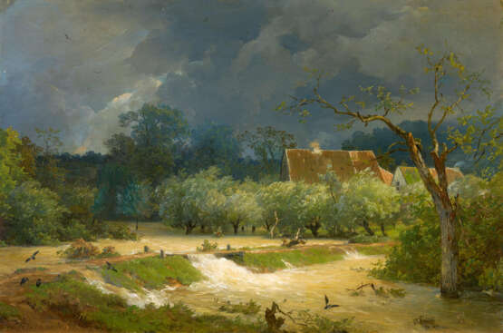 Andreas Achenbach. Flooding of the Lower Rhine - photo 1