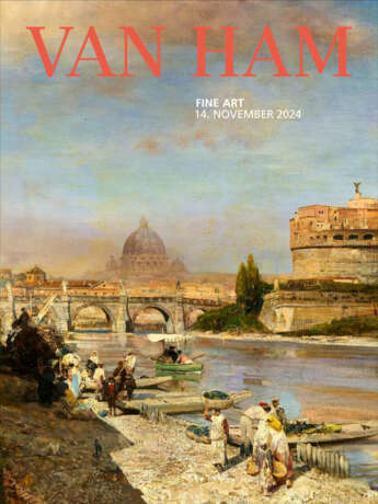 Oswald Achenbach. On the Banks of the Tiber in Rome - photo 5