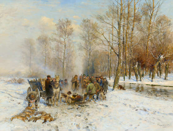 Hugo Mühlig. After the Winter Hunt - photo 4